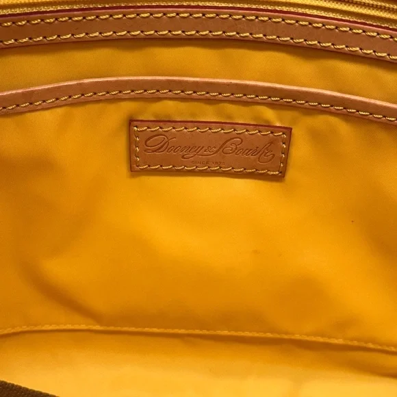 Dooney & Bourke Ivy Satchel with Orange Interior - Picture 3 of 11